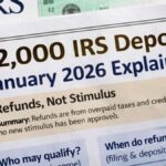 IRS $2000 Deposit January